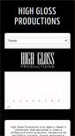 Mobile Screenshot of highglossproductions.com